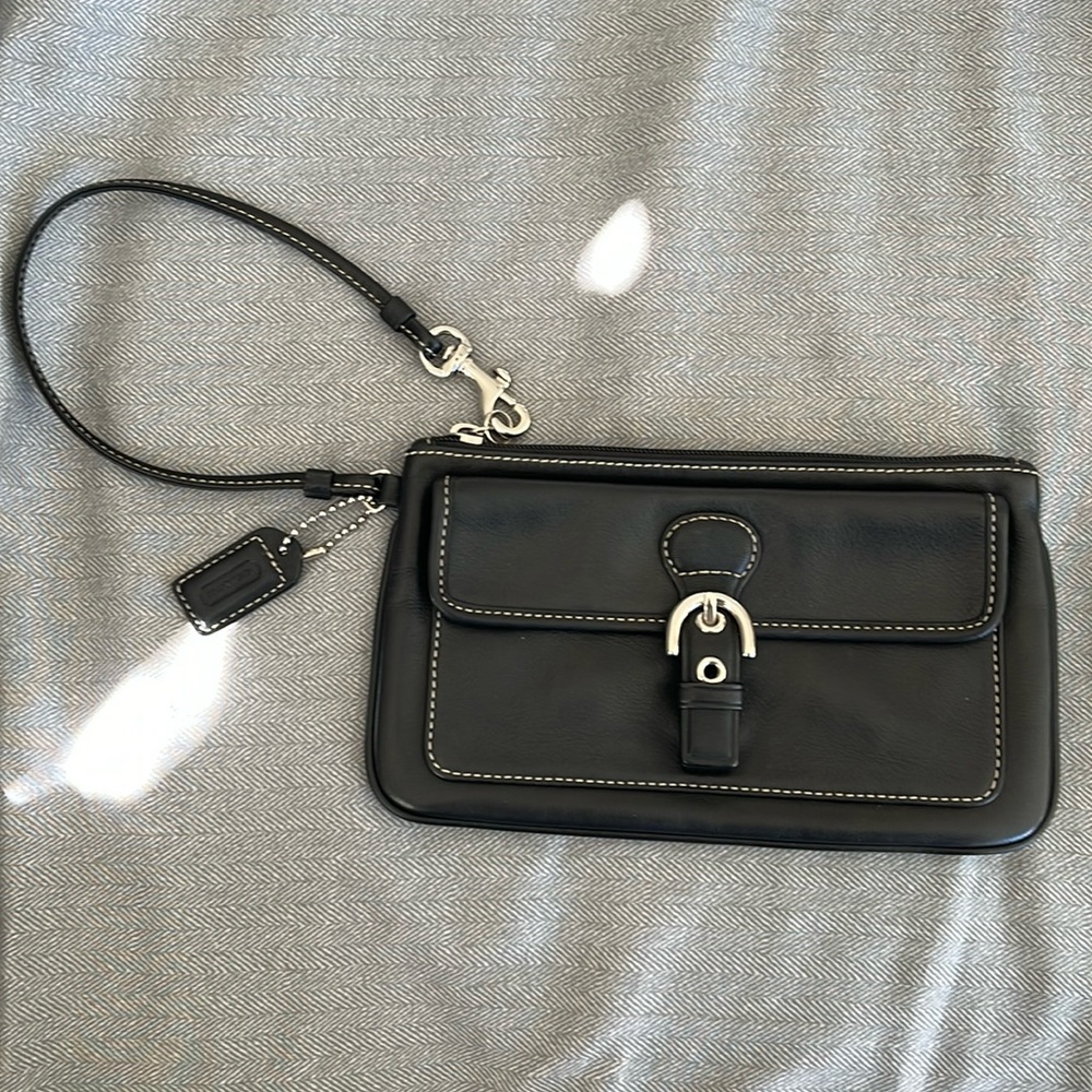 Vintage Coach Wristlet